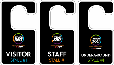 5.3in x 3in Styrene Parking Pass